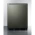 Summit CT663BKBIKSHHADA - 24" Wide Built-In Refrigerator-Freezer