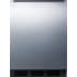 Summit CT663BKSSHH - 24 Inch Compact Refrigerator