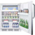AccuCold CT66LWCSS - 24 Inch Built-In Compact Refrigerator