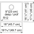 Franke Cube Series CUX11019 - Dimensions