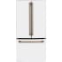 Cafe CWE19SP4NW2 - Front View Brushed Bronze Handles