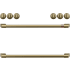 Cafe CXFCEHKPMCG - 2 Handles &amp; 6 Knobs