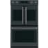 Cafe CXWDFHKPMBT - Brushed Black Handles and Knobs