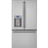 Cafe CYE22TP2MS1 - 22.1 Cu. Ft. Smart Counter-Depth French-Door Refrigerator with Hot Water Dispenser