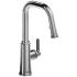 Rohl Trattoria TTSQ101C - Trattoria Single-Handle Pull-Down Kitchen Faucet with 1.5 GPM Flow Rate in Chrome