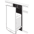GE UCG1500NBB - 15 Inch Built-In Trash Compactor