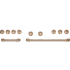 Cafe CGU486P2TS1HRDWR5 - Handle &amp; Knob Set