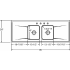 Elkay Lustertone Collection D66294 - Product Drawing
