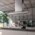 Faber Dama Series DAMAIS36SSV2 - Dama Isola 36" Island Range Hood, Stainless Steel, 295/395/600 CFM