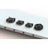 Pitt Cooking Danau Black Edition DANAU4BFNG - 4 Burner Danau