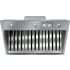 Miele Range Hood Series DAR1130 - 36" Range Insert Hood