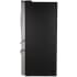 GE Profile PGE29BYTFS - 36 Inch Freestanding 4-Door French Door Smart Refrigerator Side