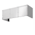 Zephyr Designer Forte DC13612AS - 12” Duct Cover With Polished Stainless Steel Banding