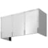 Zephyr Designer Forte DC14818AS - 18” Duct Cover With Polished Stainless Steel Banding