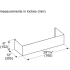 Thermador Pro Harmony DC306W - Dimension Guide