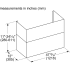 Thermador DC4889W - Dimension Guide