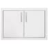 Summerset DD26 - 26-Inch Stainless Steel Double Access Door with Hidden Hinge