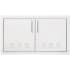 Summerset DD33V - 33-Inch Stainless Steel Vented Double Access Door with Hidden Hinge