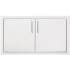 Summerset DD45M - 45 Inch Stainless Steel Double Access Door with Hidden Hinge