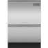 Fisher &amp; Paykel Series 7 DD24DT2NX9 - 24 Inch Full Console Built-In Smart Double DishDrawer™ Dishwasher with 14 Place Setting Capacity in Front View