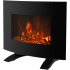 Danby Designer Series DDEF02213BD13 - 22 Inch Wall Mount Electric Fireplace Curved Front Glass