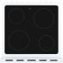 Danby DER24V1W - 24 Inch Freestanding Electric Range 4 Radiant Elements