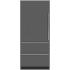Sub-Zero Designer Series DET3650RIDL - 36 Inch Designer Over-and-Under Refrigerator Internal Dispenser - Panel Ready