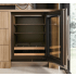 Sub-Zero Designer Series DEU2450BAR - 24 Inch Panel Ready Built-In Undercounter Single Zone Smart Beverage Center in Opened View