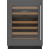 Sub-Zero Designer Series DEU2450WAL - 24 Inch Panel Ready Under Counter Dual Zone Smart Wine Cooler in Front View