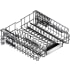 Gaggenau 200 Series DF210701 - 24 Inch Panel Ready Built-In Fully Integrated Smart Dishwasher with 13 Place Setting Capacity - Upper Rack
