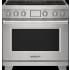 Wolf M Series DF36450CSPLP - 36 Inch Dual Fuel Range - 4 Burners and Infrared Charbroiler