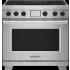 Wolf M Series DF36450CSPLP - 36" Dual Fuel Range - 4 Burners and Infrared Charbroiler