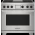 Wolf M Series DF36450GSPLP - 36" Dual Fuel Range - 4 Burners and Infrared Griddle