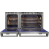 Wolf M Series DF48850WHPLP - 48 Inch Freestanding Dual Fuel Smart Range in Oven Opened View