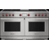 Wolf M Series DF60650CGSP - 60" Dual Fuel Range - 6 Burners, Infrared Charbroiler and Infrared Griddle