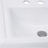 Nantucket Sinks Great Point Collection DI2418R8 - 23 Inch Rectangular Drop-In Ceramic Vanity Sink Zoom In