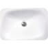 Nantucket Sinks Great Point Collection DI2114R - 21 Inch Drop-In/Top Mount Single Bowl with Enamel Glaze Surface