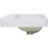 Nantucket Sinks Great Point Collection DI2317R1 - 23 Inch Drop-In/Top Mount Single Bowl with Enamel Glaze Surface
