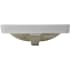 Nantucket Sinks Great Point Collection DI2317R8 - 23 Inch Drop-In/Top Mount Single Bowl Ceramic Vanity Sink