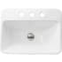 Nantucket Sinks Great Point Collection DI2317R8 - 23 Inch Drop-In/Top Mount Single Bowl with Enamel Glaze Surface