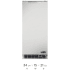 DCS RF15IR1 - 15 Inch Outdoor Clear Ice Maker