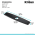 Kraus DP02SB - Dimensions