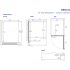 U-Line Outdoor Series UOKR124SS01A - Dimensions