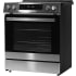 Danby DIRC300BSS - 30 Inch Slide-In Induction Range Left Angle View