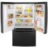 GE GFE26JGMBB - 36 Inch French Door Refrigerator 25.6 Cu. Ft. Capacity
