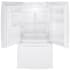 GE GFE26JGMWW - 36 Inch French Door Refrigerator Open View