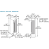 Thermador Freedom® Collection TFL18IW905 - Dimensions
