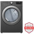 LG DLG3471M - 27 Inch Gas Dryer with 7.4 Cu. Ft. Capacity