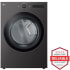 LG DLGX6501B - 27-Inch Gas Smart Dryer with 7.4 cu. ft. Capacity