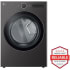 LG DLGX6701B - 27 Inch Gas Smart Dryer with 7.4 Cu. Ft. Capacity